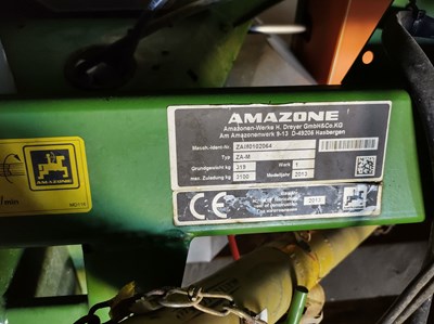 Lot 56 - Amazone ZA-M 2201 Twin Disc Spreader 18 - 24m...