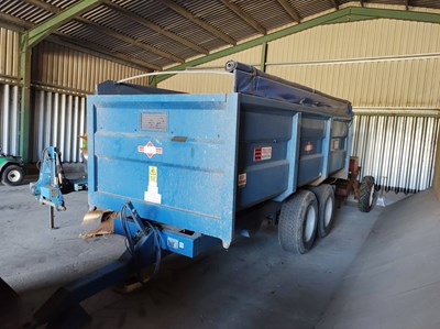 Lot 60 - Marston Ace FF-10 Grain Trailer with Greedy...
