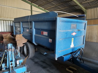 Lot 60 - Marston Ace FF-10 Grain Trailer with Greedy...