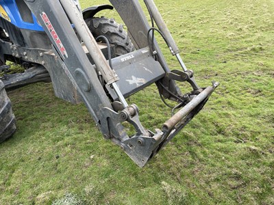 Lot 266 - New Holland T6010 Tractor with Front Loader...
