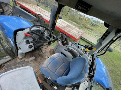 Lot 266 - New Holland T6010 Tractor with Front Loader...