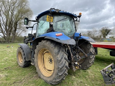 Lot 265 - New Holland T6010 Tractor with Front Loader...