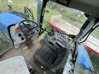Lot 265 - New Holland T6010 Tractor with Front Loader...