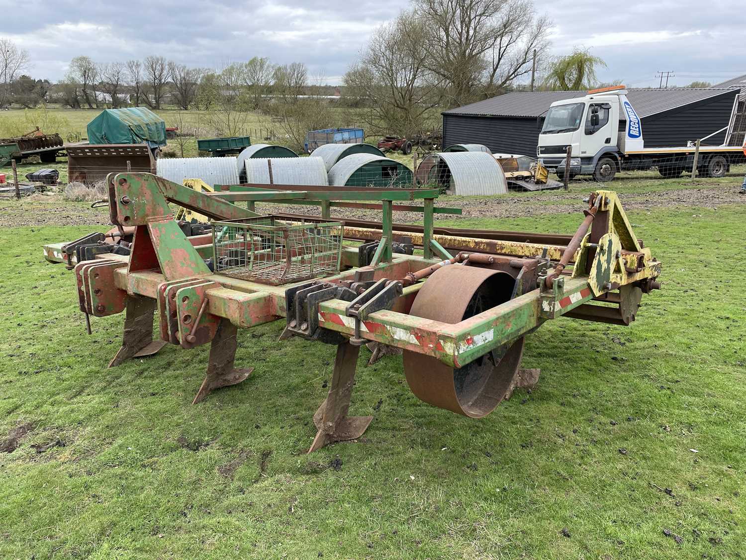 Lot 253 - Taylor Gent 7 Leg 4m Subsoiler on Swivel Legs...