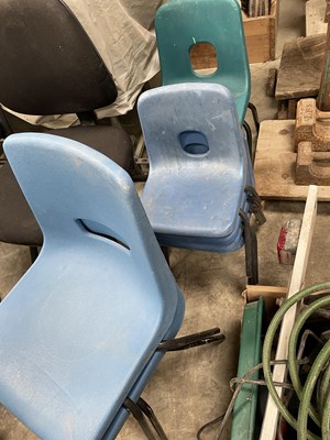 Lot 20c - Qty of School Chairs