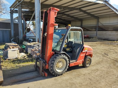 Lot 71 - Manitou Forklift 6,198 Hrs (Reg: P411 PAG)...