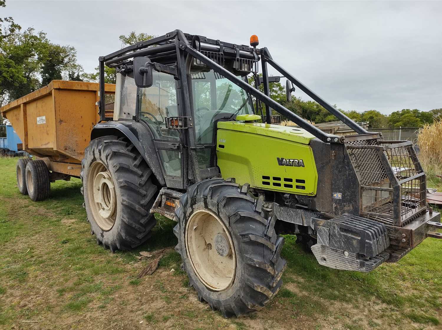 Lot 173 - Valtra 6550 Forestry Tractor 13,530 with...