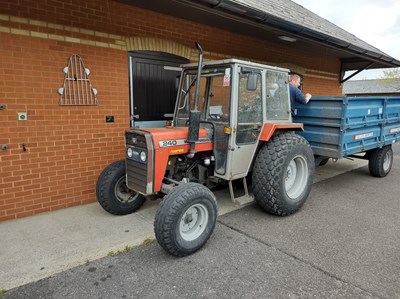 Lot 160 - Massey Ferguson 240 Tractor (1999) 3,222 Hrs...