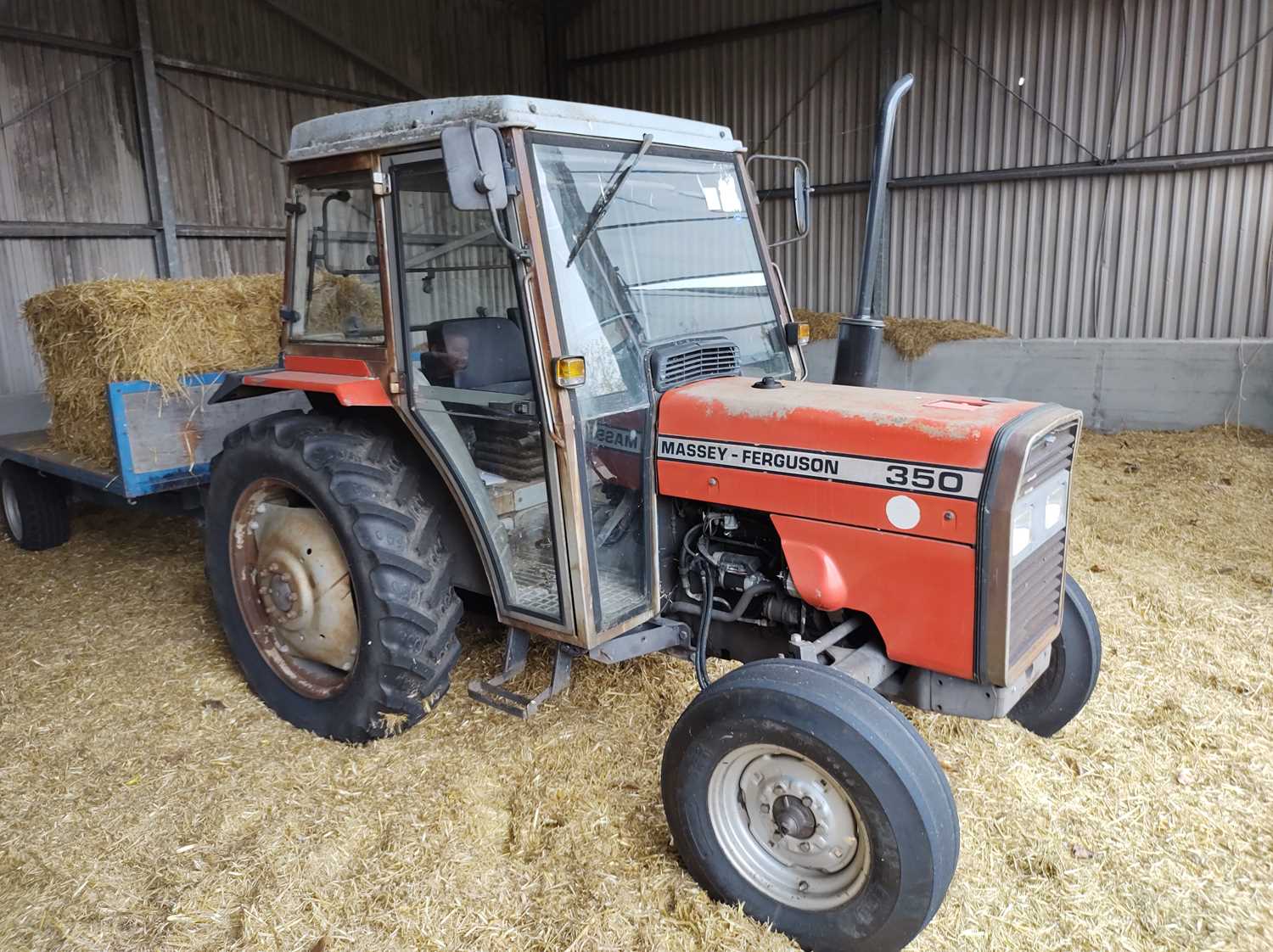 Lot 161 - Massey Ferguson 350 Tractor (1989) 4,202.9 Hrs...