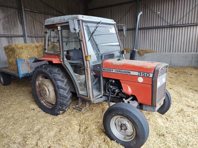 Lot 161 - Massey Ferguson 350 Tractor (1989) 4,202.9 Hrs...