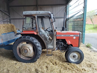 Lot 161 - Massey Ferguson 350 Tractor (1989) 4,202.9 Hrs...
