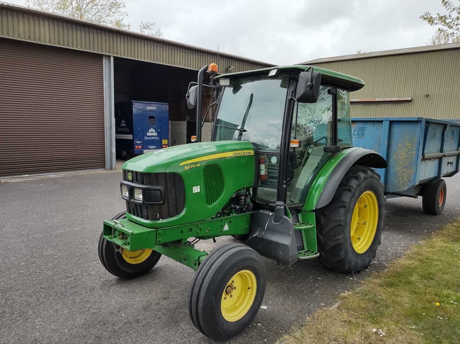 Lot 168 - John Deere 5070M Tractor (2012) 1,598.9 Hrs...