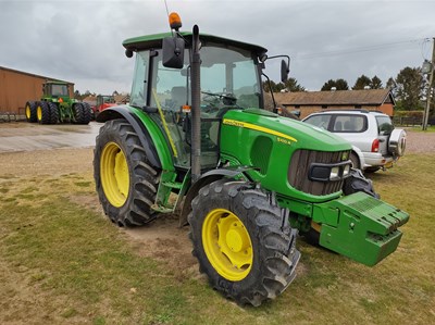 Lot 170 - John Deere 5100R Tractor (2014) 4,432.10 Hrs...