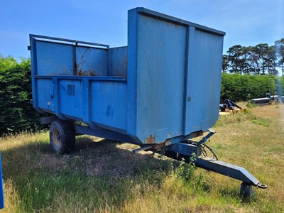 Lot 134 - Brain Legg High Sided Tipping Trailer with...